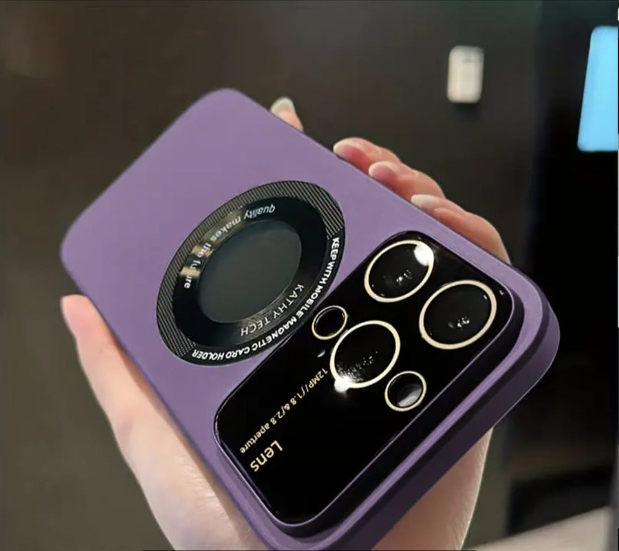 Funda de iPhone con protector de camara