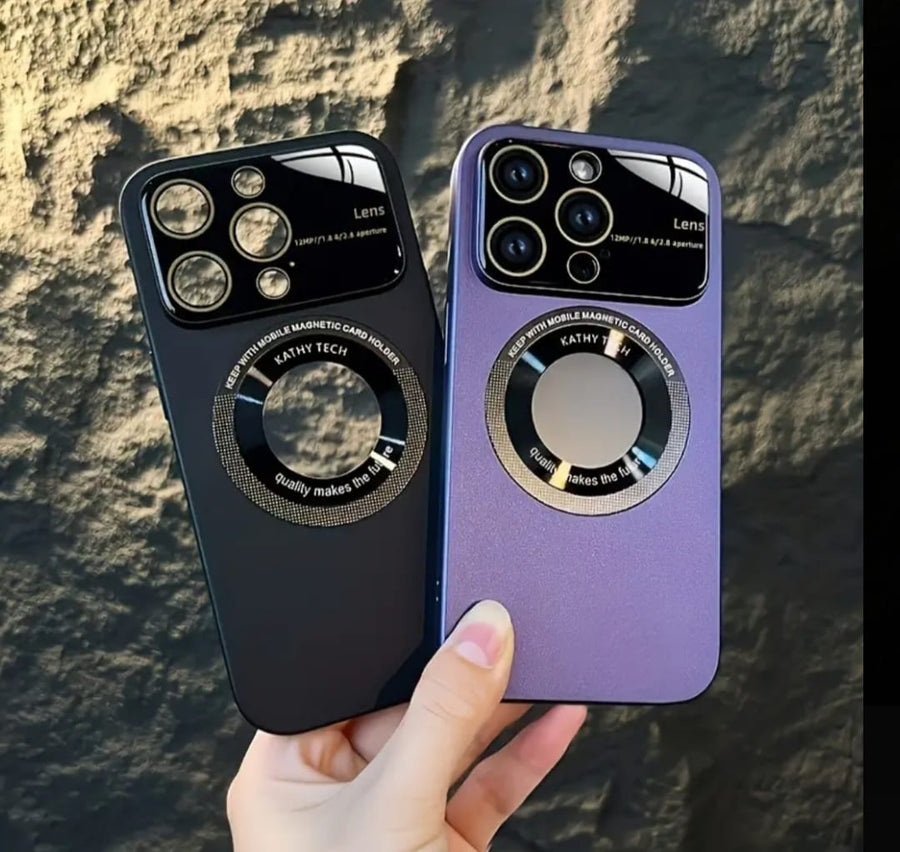 Funda de iPhone con protector de camara